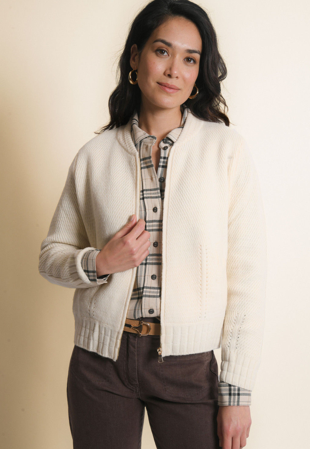 GILET - JIMMY - ECRU